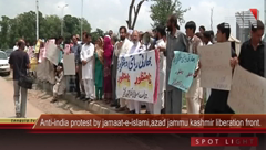 Anti-India protest by Jamaat-e-Islami, Azad Jammu Kashmir Liberation Front.