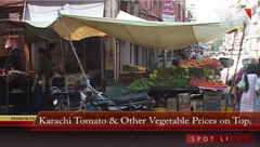 -Karachi-Tomato & Other Vegetable Prices on Top