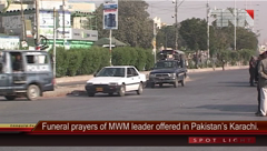 Funeral prayers of MWM leader offered in Pakistan’s Karachi.