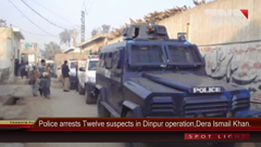 Dera Ismail Khan- Police Operation.