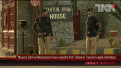Islamabad- Taliban Talks Committee Member Molana Sami ul Haq Media Talk.