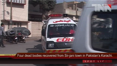 Karachi- 4 Dead Bodies Recovered.