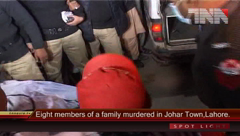 Lahore- Johar Town 8 Killed.