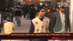 Peshawar- Peshawar University Protest & Violence.