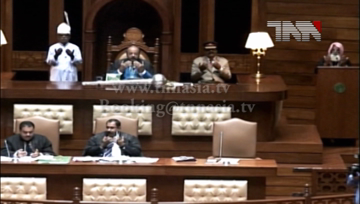 Karachi- MQM (P) presents resolution against Altaf Hussain in Sindh Assembly