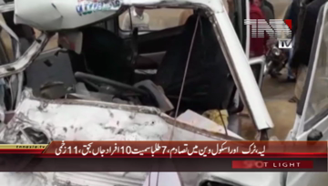 Layyah- Ten including 7 children killed in Layyah road accident