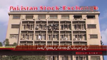 Karachi- Pakistan Stock Exchange, 100 index rises by 269 Points