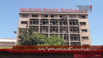 Karachi- Pakistan Stock Exchange, 100 Index rises by 609 Points