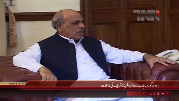Lahore- Governor Punjab Meets Hamza Shahbaz
