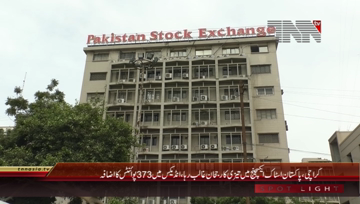 Karachi- Pakistan Stock Exchange, 100 Index rises by 373 Points