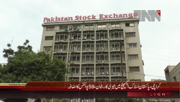Karachi- Pakistan Stock Exchange, 100 Index rises by 59 Points