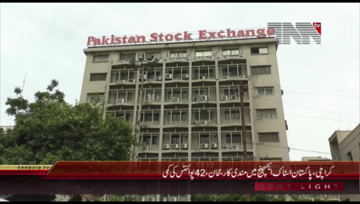 Karachi- Pakistan Stock Exchange, 100 Index declines by 42 Points