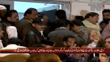 Karachi- MQM Pakistan Khalid Maqbool Siddiqui Media Talk
