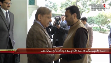 Lahore- CM Punjab Shahbaz Sharif meets CM Gilgit Baltistan