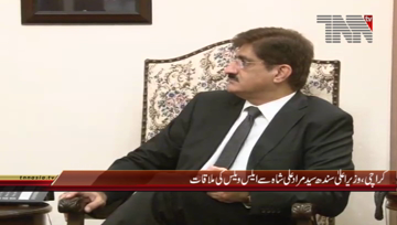 Karachi- CM Sindh Syed Murad Ali Shah meets American Delegation