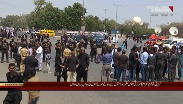 Karachi- 9 Muharram-ul-Haram's allegiance, tough security

