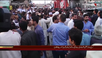 Karachi- Provincial Minister Saeed Ghani Media Talk
