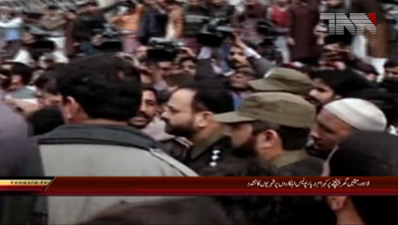 Lahore- Protest in lahore on sahiwal Incident